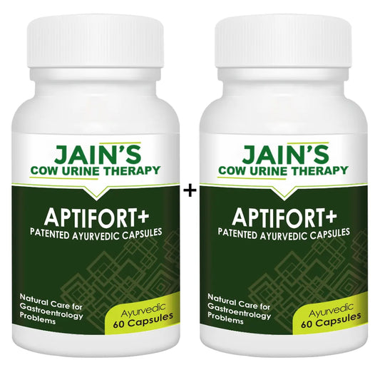 Jain's Cow Urine Therapy APTIFORT+ Capsule Pack of 60