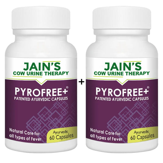 PYROFREE+ Capsule Pack of 60 By Jain's Cow Urine Therapy