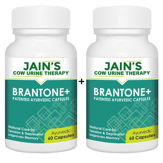 Jain's Cow Urine Therapy BRANTONE+ Capsule Pack of 60