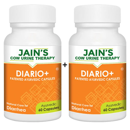 Jain's Cow Urine Therapy DIAREO Capsule Pack of 60