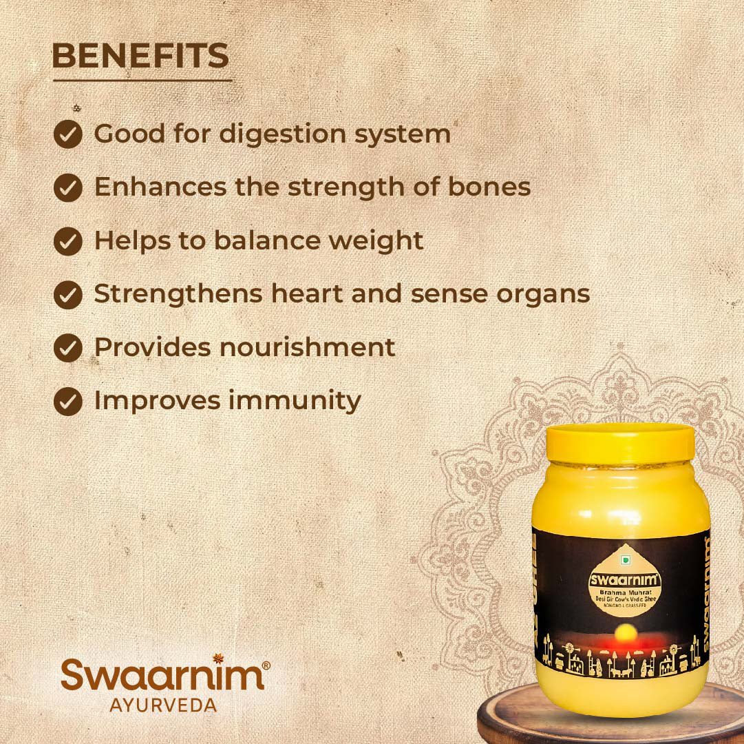 Benefits Of Swaarnim A2 Gir Cow Bilona Ghee