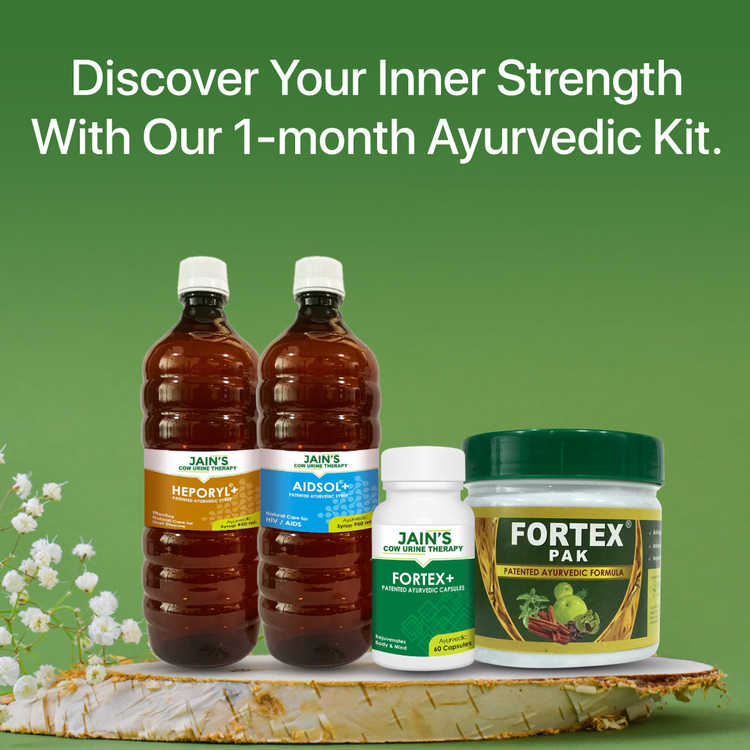 Body Rejuvenation Kit - Jain's Cow Urine Therapy