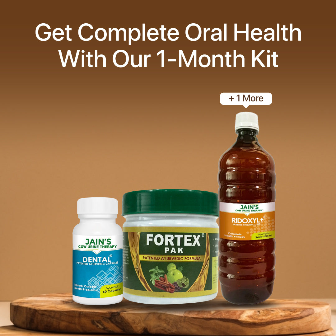 Dental Care Kit - Jain's Cow Urine Therapy
