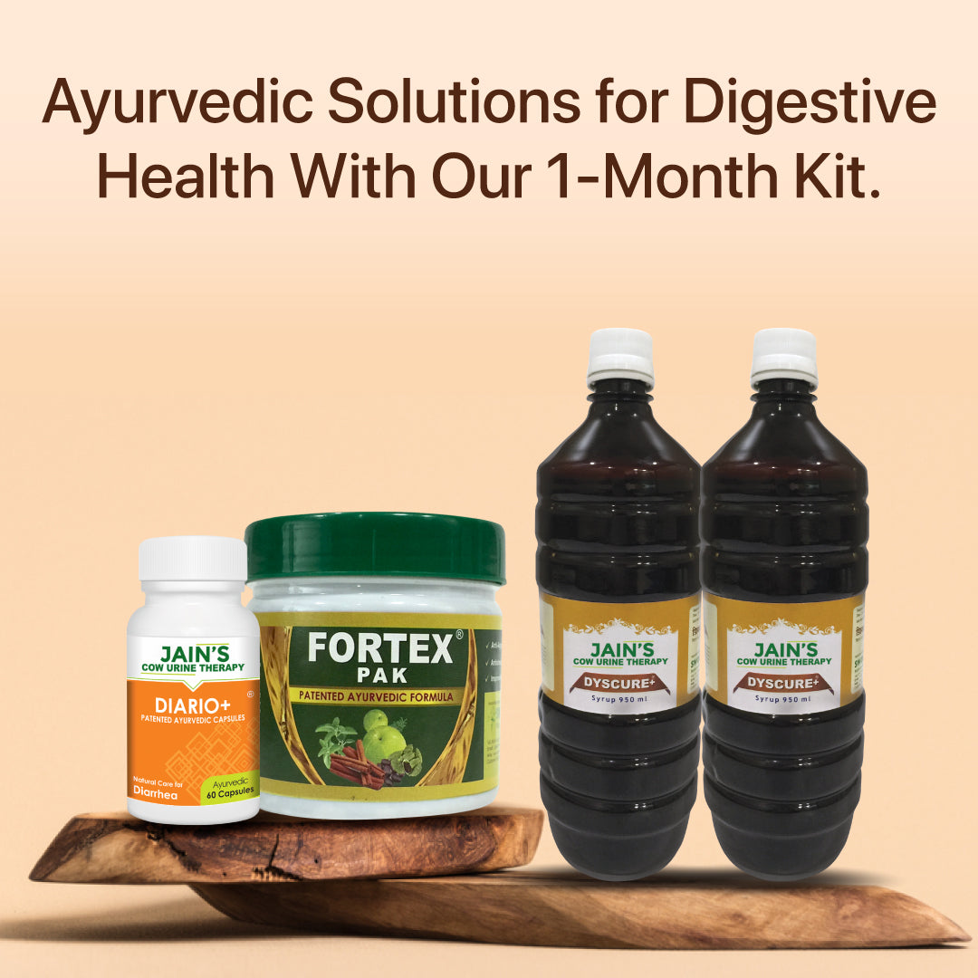 Dysentery Relief Kit - Jain's Cow Urine Therapy