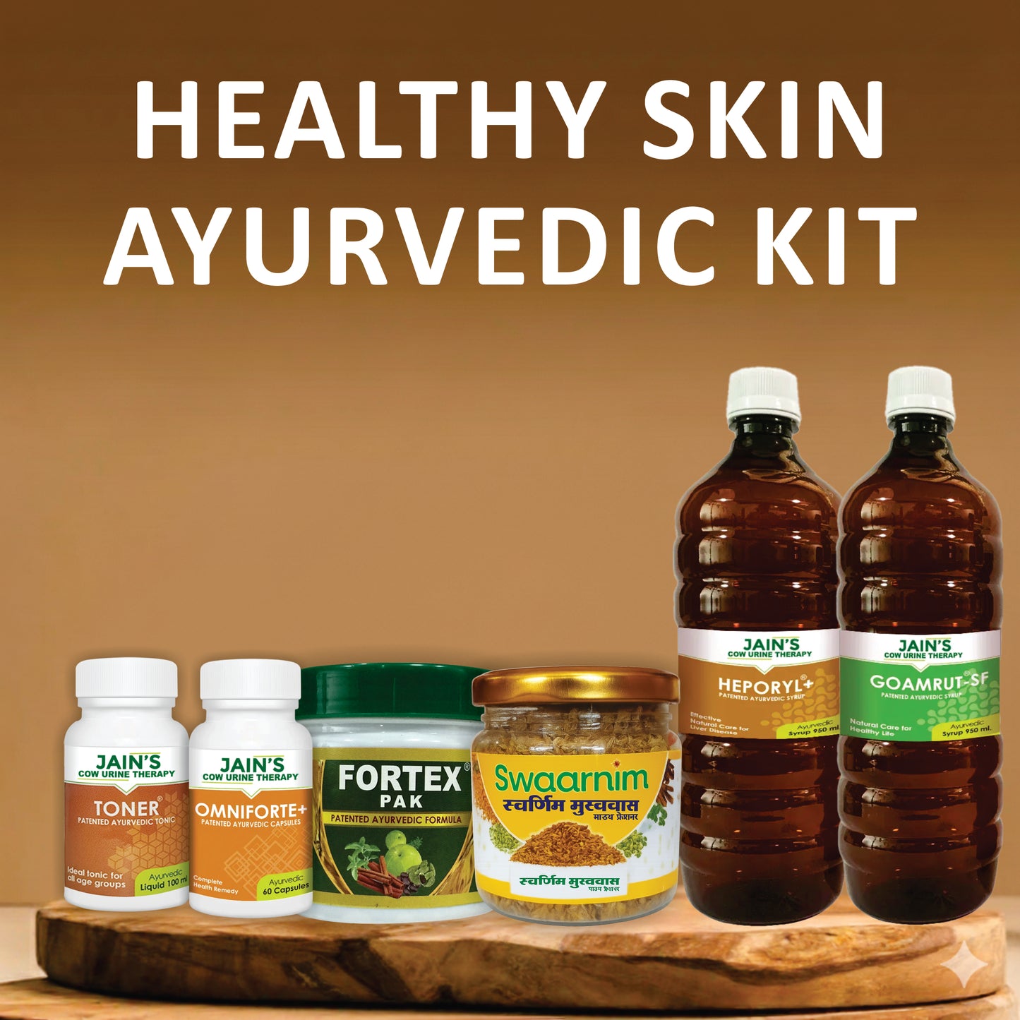 Healthy Skin Ayurvedic Kit.