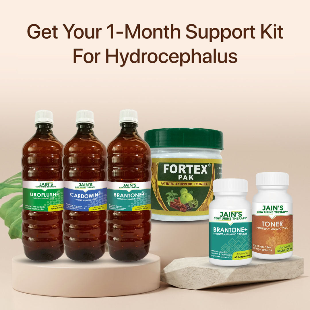 Hydrocephalus Support Kit By Jain's Cow Urine Therapy