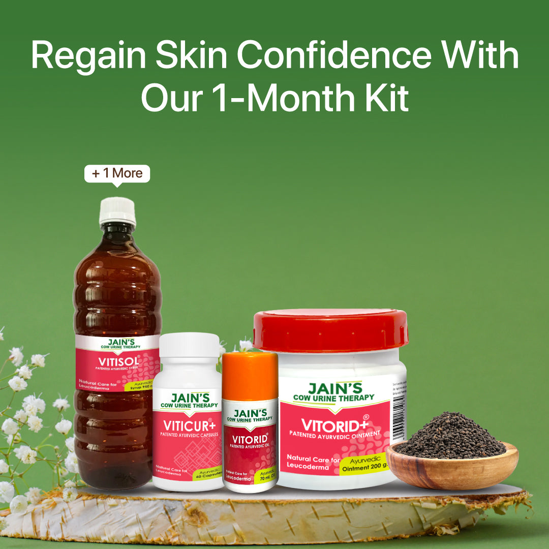 Leukoderma Care Kit By Jain's Cow Urine Therapy