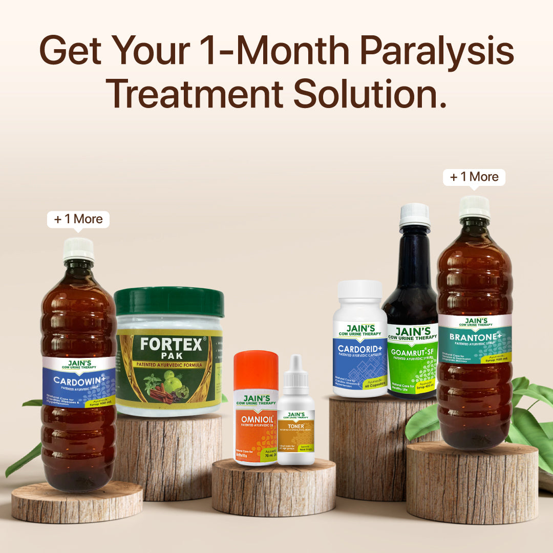 Paralysis Recovery Kit By Jain's Cow Urine Therapy