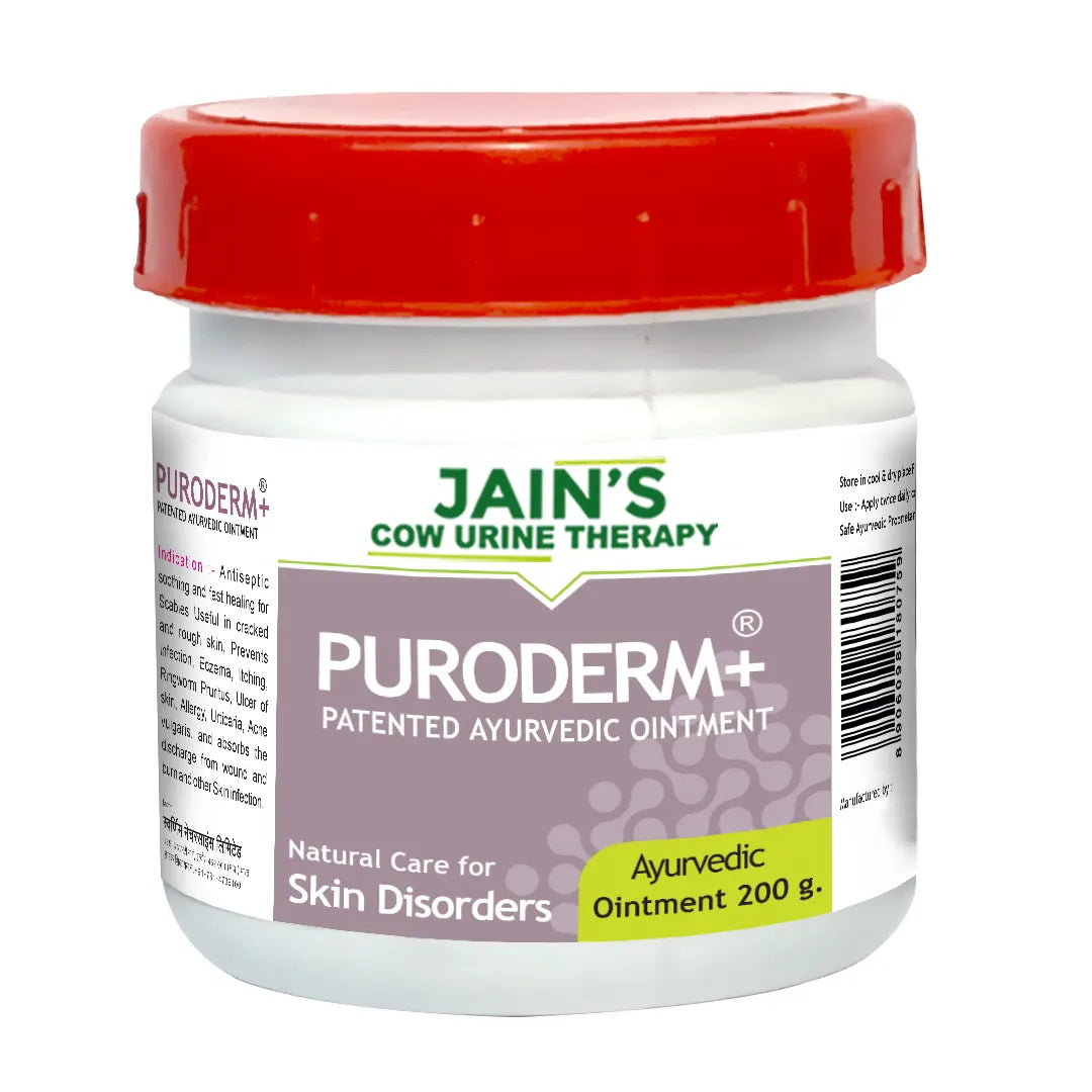 Puroderm+ 200gm By Jain's Cow Urine Therapy