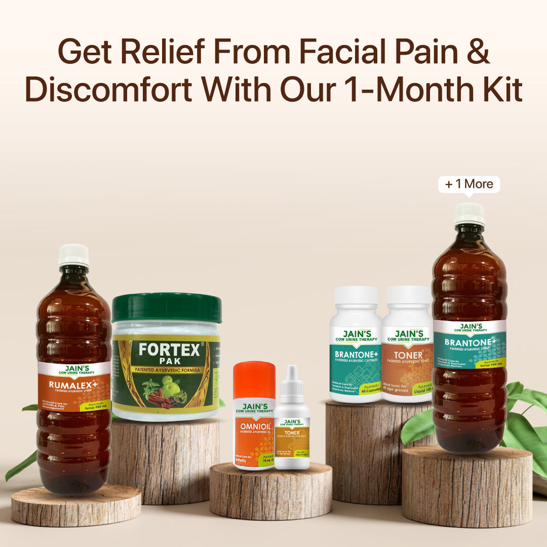 Trigeminal Neuralgia Support Kit By Jain's Cow Urine Therapy