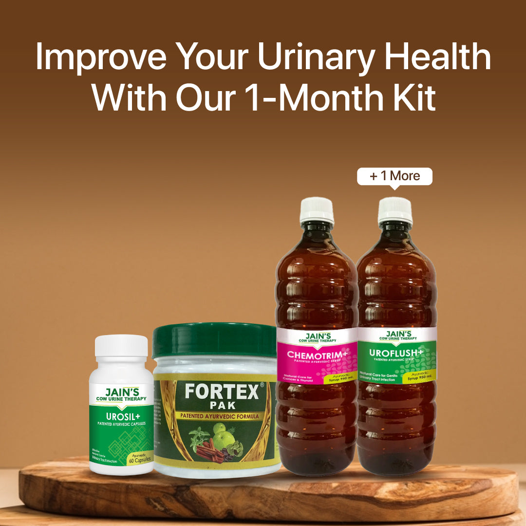 Urinary Problems Support Kit By Jain's Cow Urine Therapy