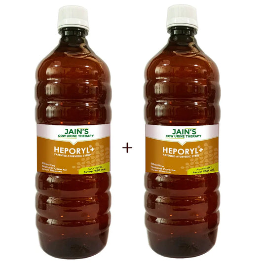 Heporyl+ Syrup 950ml By Jain's Cow Urine Therapy