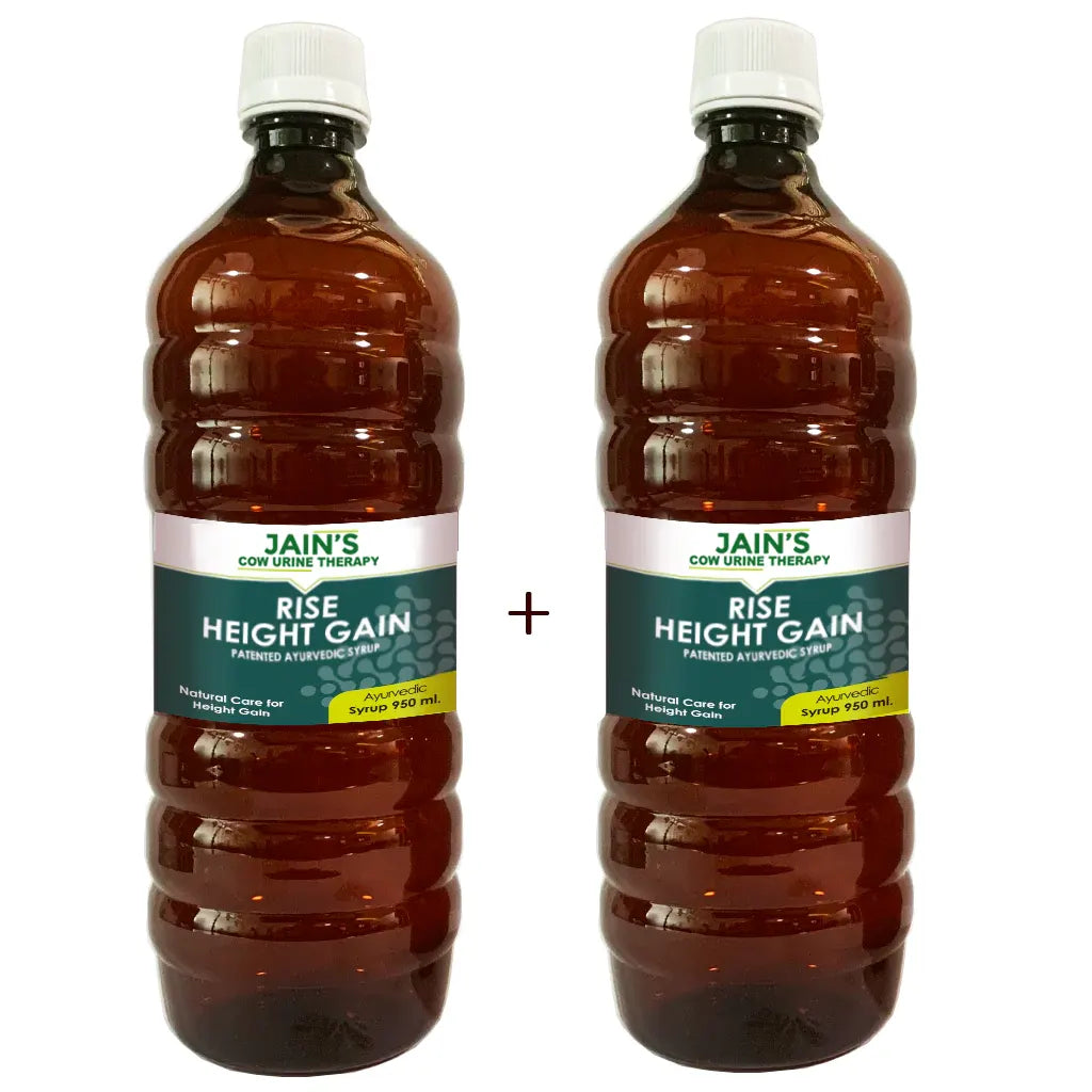 Rise Height Gain Syrup 950ml By Jain's Cow Urine Therapy