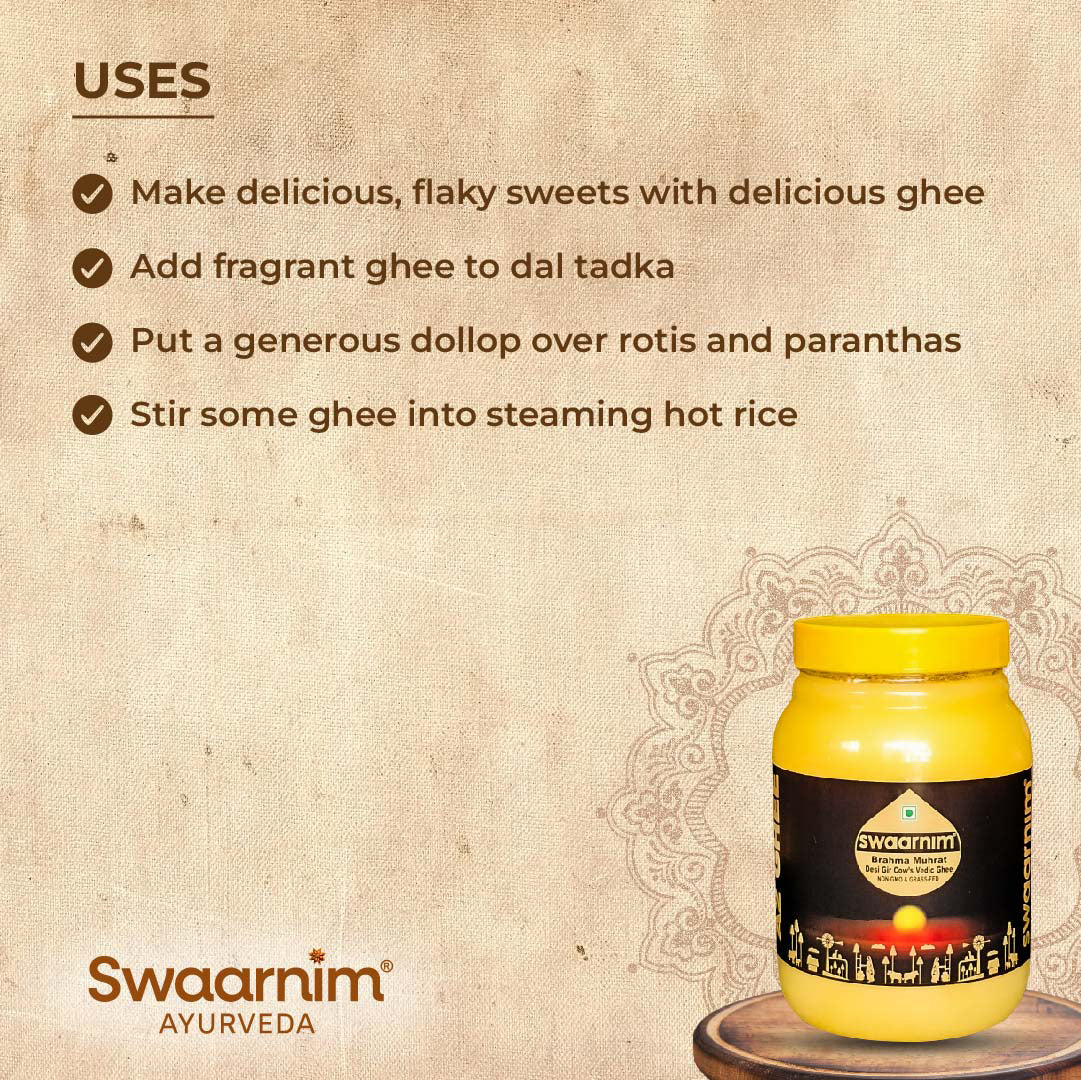Uses Of Swaarnim A2 Ghee 1000ml