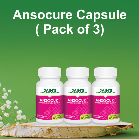 Cancer Care Ansocure Capsule -Pack of 60 (Min. 3 Bottle pack)