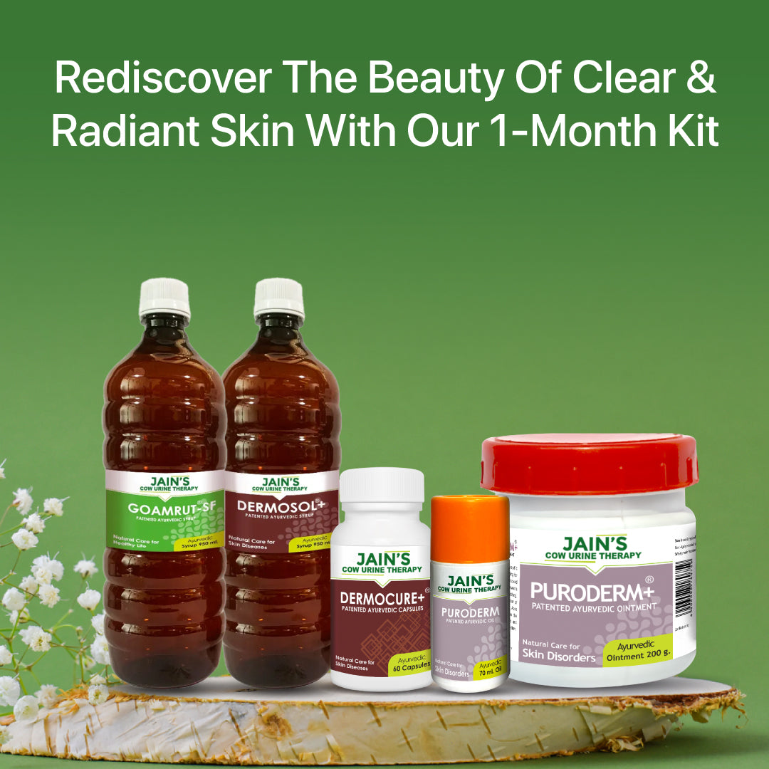 Acne Control Kit Jain's Cow Urine Therapy