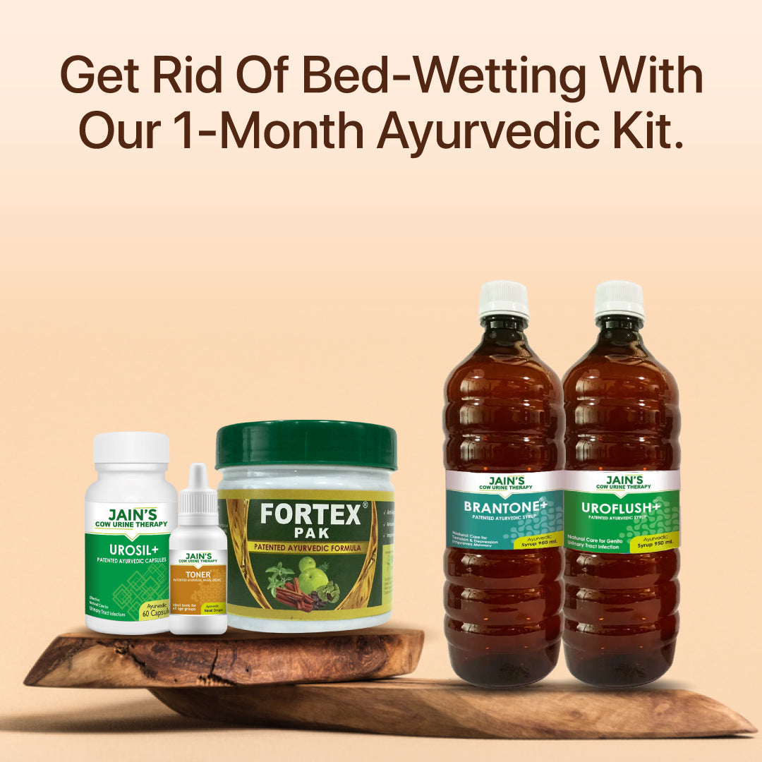 Bed-wetting Support Kit - Jain's Cow Urine Therapy