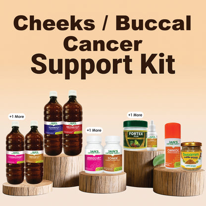 Cheeks / Buccal Cancer Support Kit