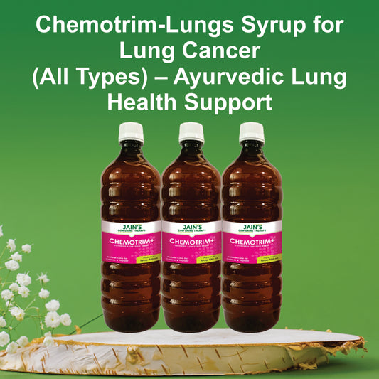 Chemotrim-Lungs Syrup for Lung Cancer (All Types) – Ayurvedic Lung Health Support