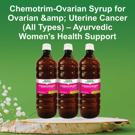 Chemotrim-Ovarian Syrup for Ovarian &amp; Uterine Cancer (All Types) – Ayurvedic Women's Health Support