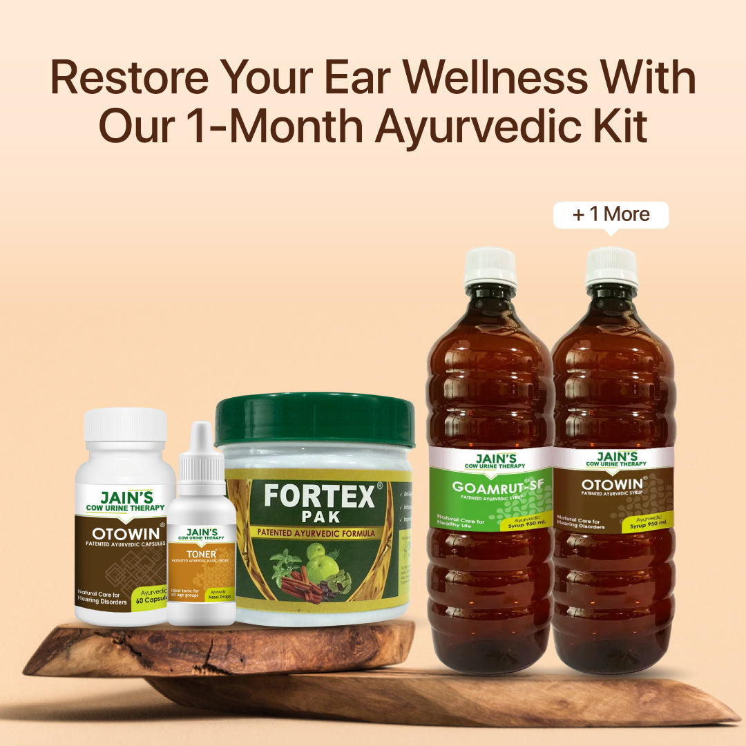 Ear Disorder Kit - Jain's Cow Urine Therapy