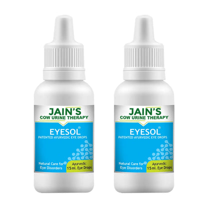 Jain's Cow Urine Therapy Eyesol - Ayurvedic Eye Drops