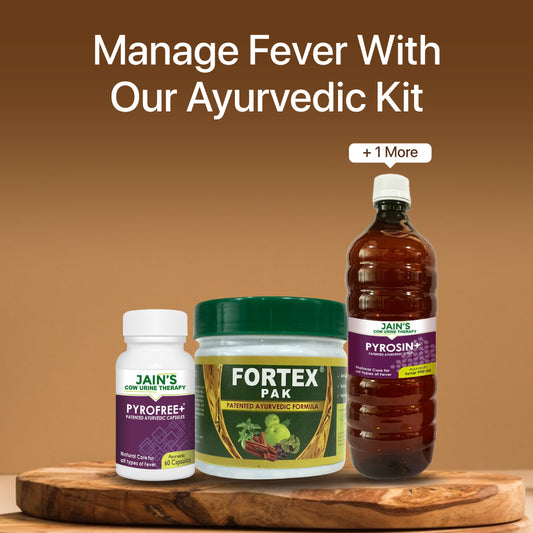 Fever Control Kit - Jain's Cow Urine Therapy