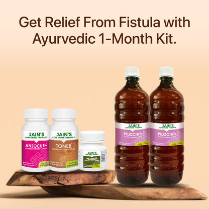 Fistula Healing Kit - Jain's Cow Urine Therapy