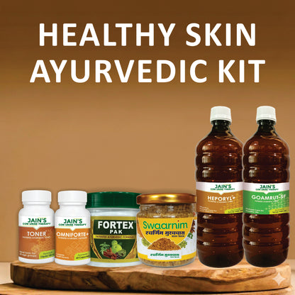 Healthy Skin Ayurvedic Kit.