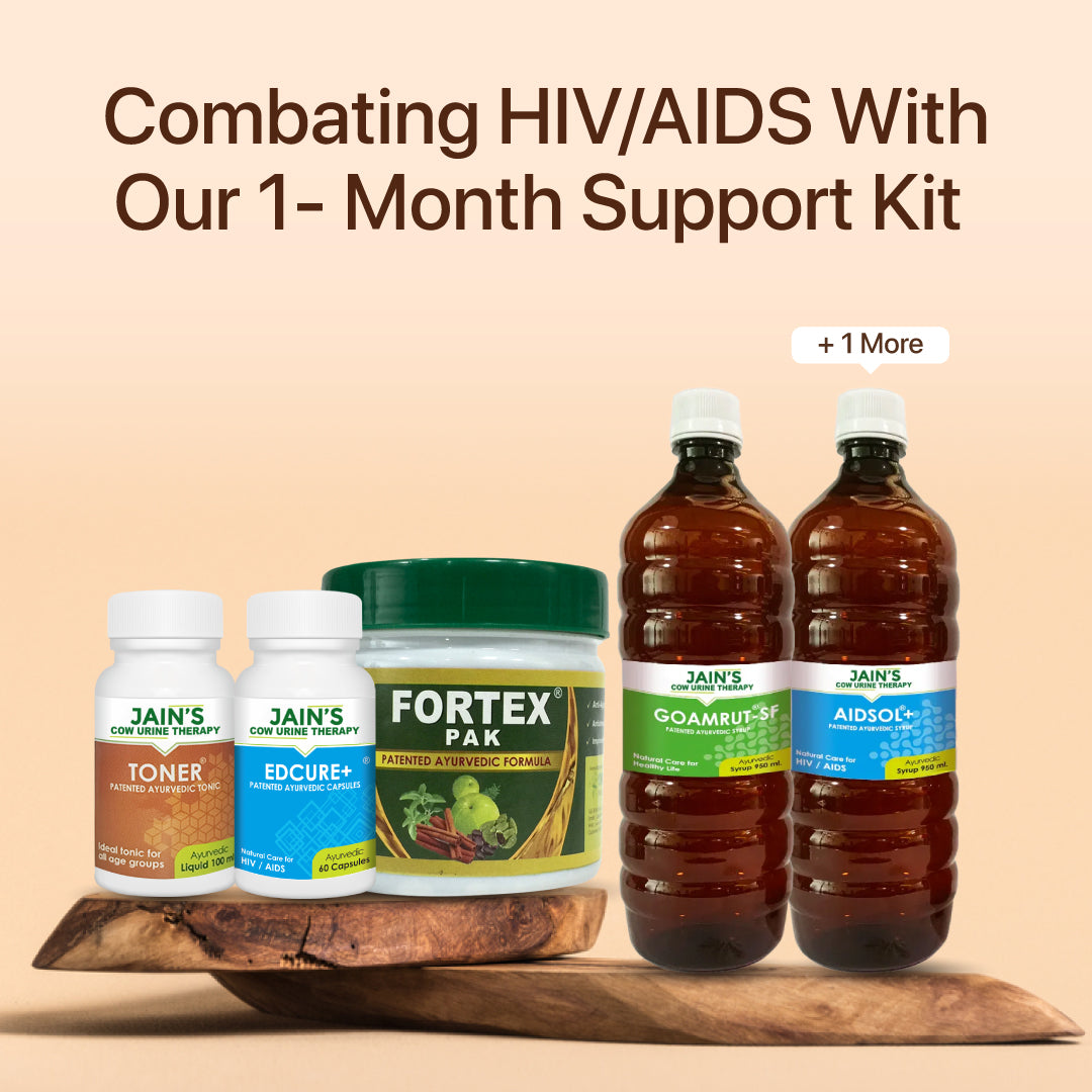 HIV/AIDS Kit – Jain's Cow Urine Therapy