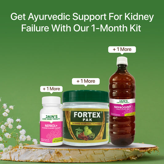 Kidney Failure Support Kit - Jain's Cow Urine Therapy
