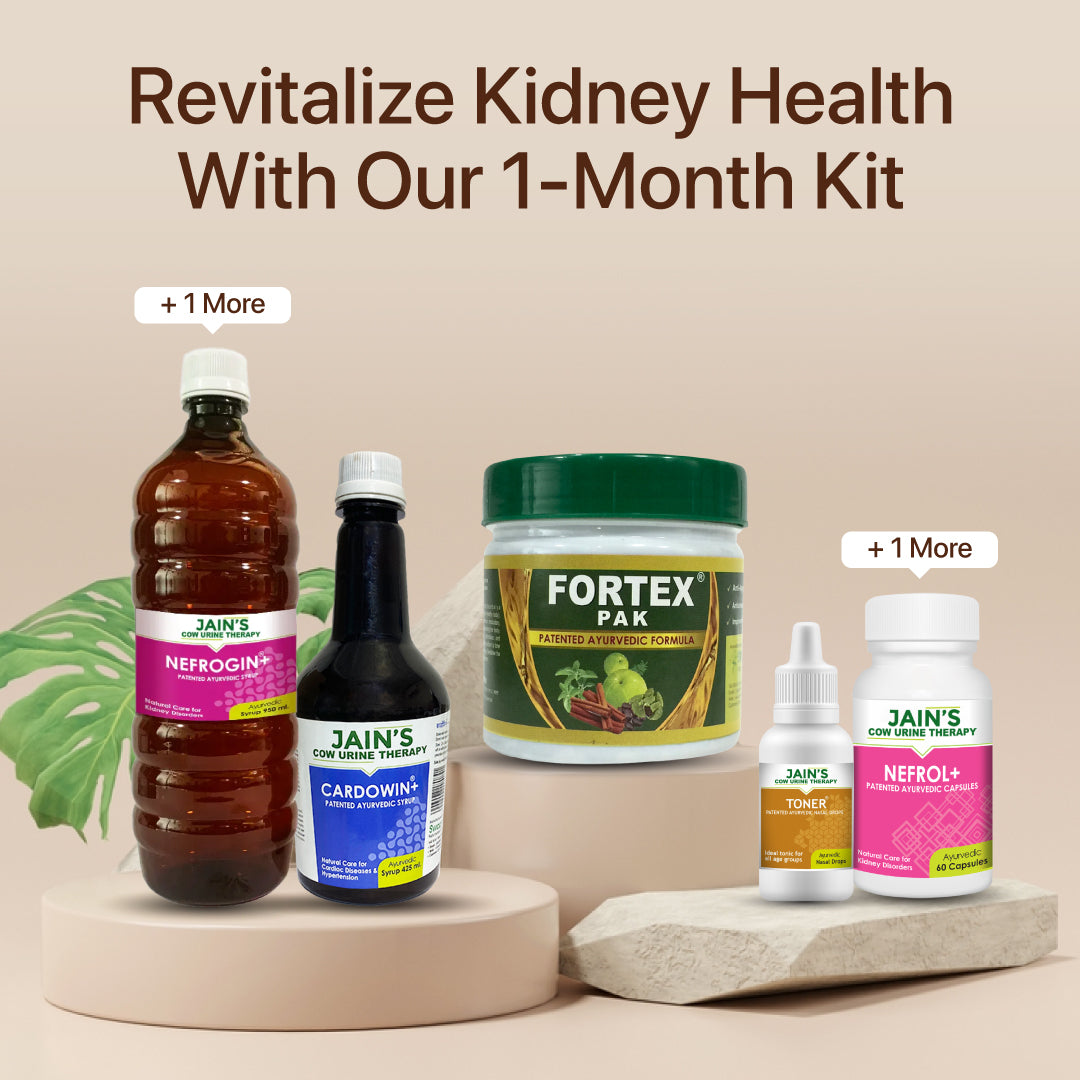 Kidney Kit Kidney Nephrotic Syndrome Support Kit – Jain's Cow Urine Therapy
