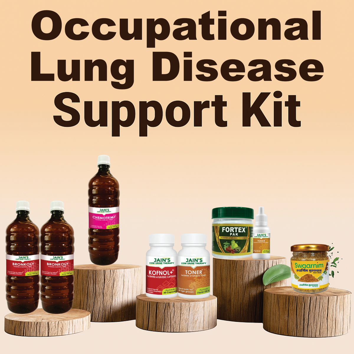 OCCUPATIONAL LUNG DISEASE / ASBESTOS-RELATED LUNG DISEASE SUPPORT AYURVEDIC KIT