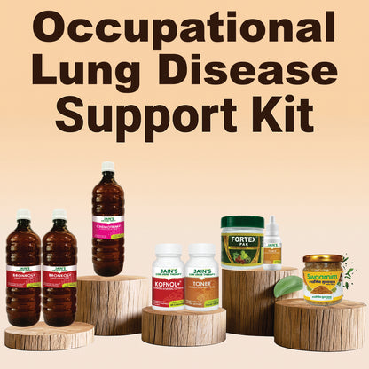 OCCUPATIONAL LUNG DISEASE / ASBESTOS-RELATED LUNG DISEASE SUPPORT AYURVEDIC KIT
