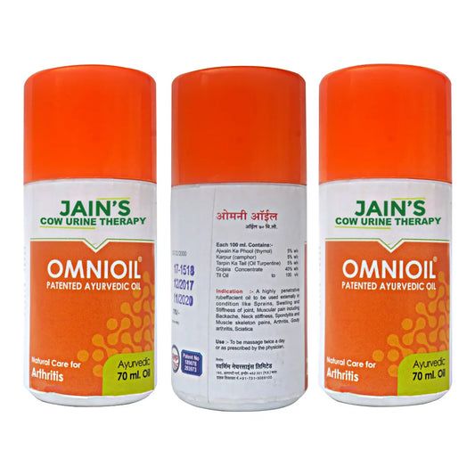 Omni Oil 70ml - Ayurveda Massage Oil pack of 3 bottles -