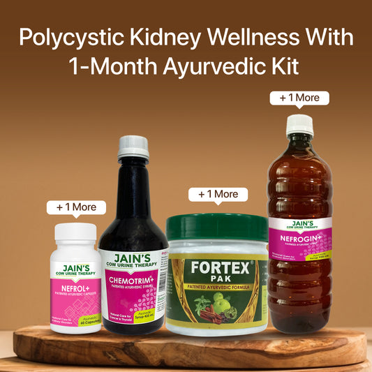Polycystic Kidney Disease (PKD) Management Kit - Jain's Cow Urine Therapy