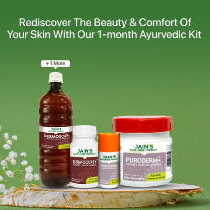 Skin Disorder Kit By Jain's Cow Urine Therapy