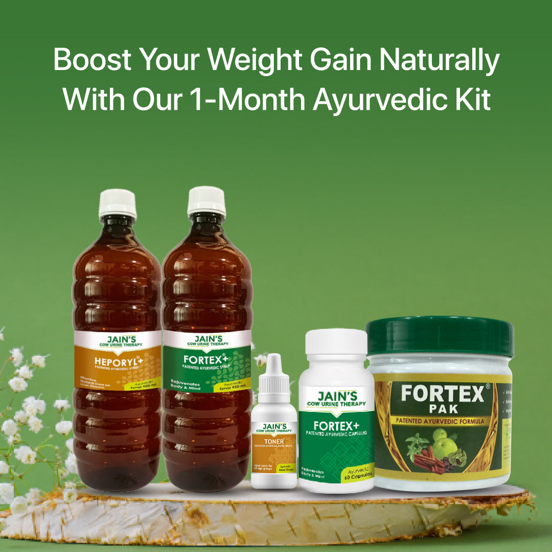 Weight Gain Kit By Jain's Cow Urine Therapy