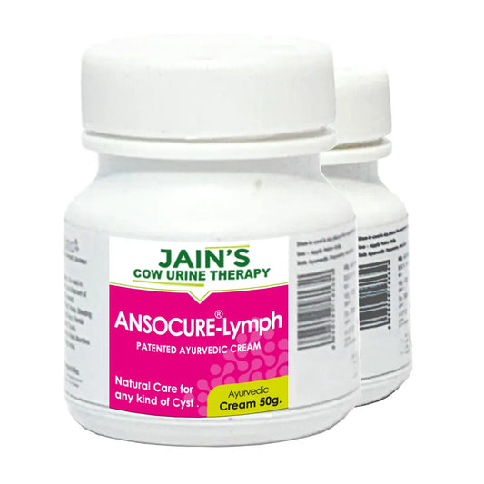 Ansocure Lymph Cream - Pack of 2 - Patented Ayurvedic Cream