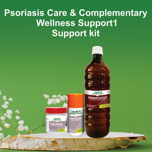 JAINS COW URINE THERAPY- Psoriasis Care & Complementary Wellness Support