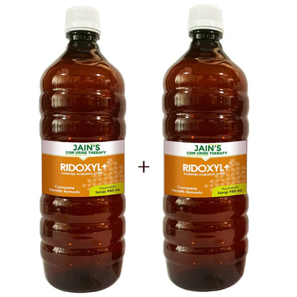Ridoxyl+ Syrup 950ml - Sugar Free - Pack of 2 - Patented Ayurvedic Syrup