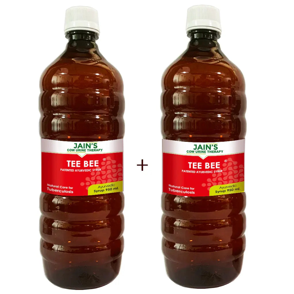 Tee Bee Syrup 950ml - Sugar Free - Pack of 2 - Patented Ayurvedic Syrup