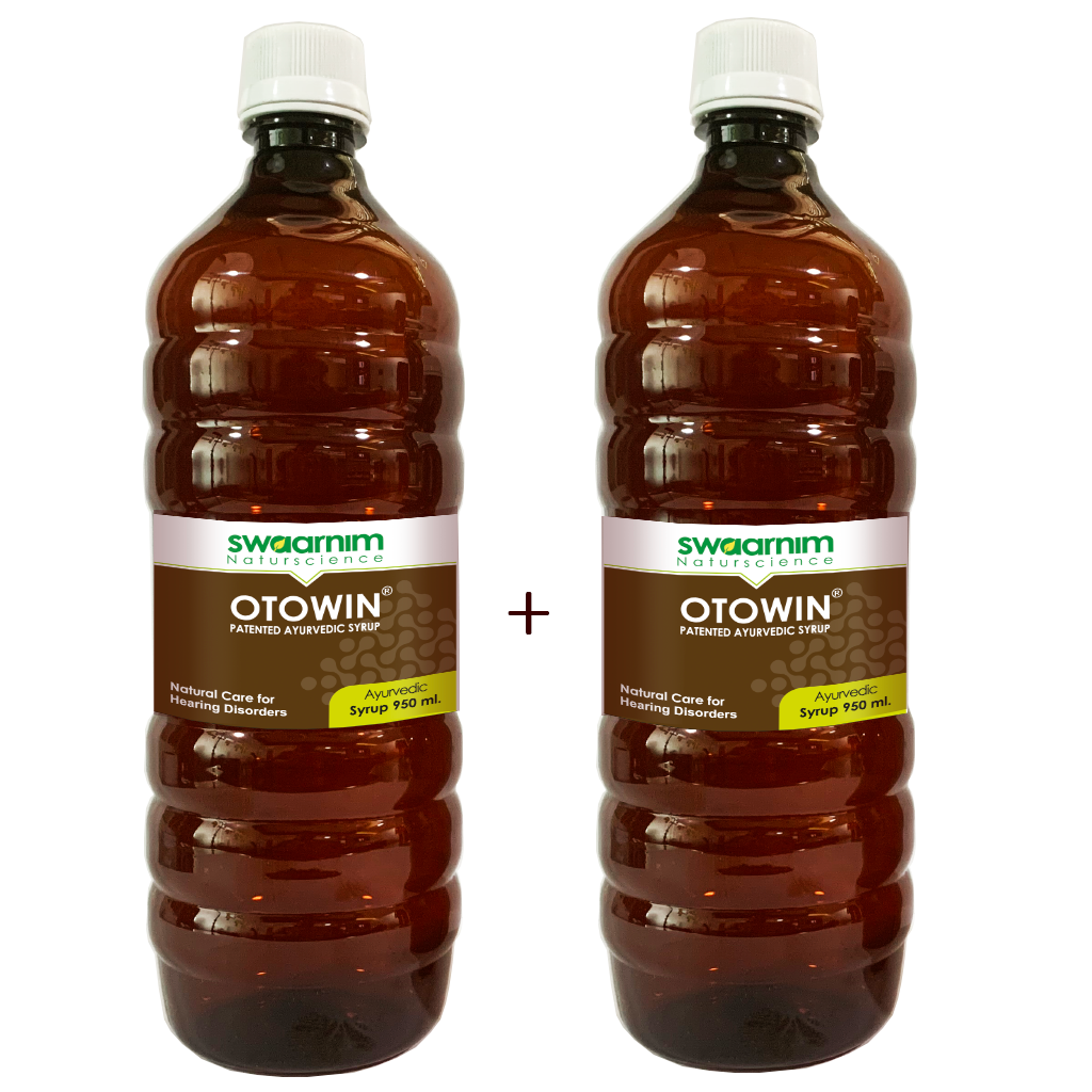 Otowin Syrup 950ml - Sugar Free - Pack of 2 - Patented Ayurvedic Syrup